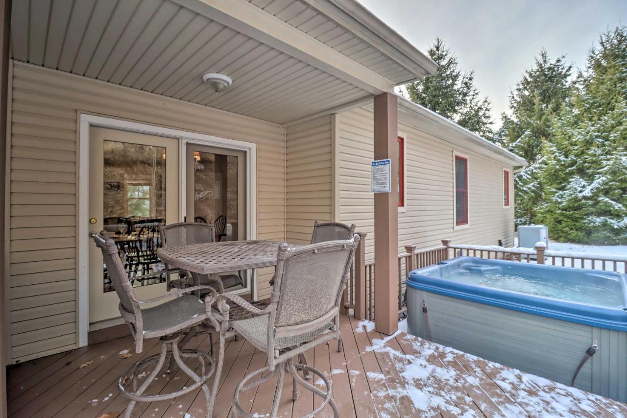 Lake Harmony Home With Hot Tub Less Than Half Mi To Ski! Exterior foto